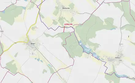 Dražba pozemku 344 m², Borovník