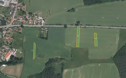 Prodej pole 74 956 m², Křenovice, okres Písek