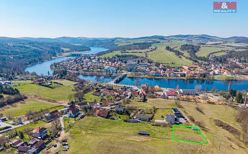 Prodej stavebního pozemku 1 223 m², Kamýk nad Vltavou, okres Příbram