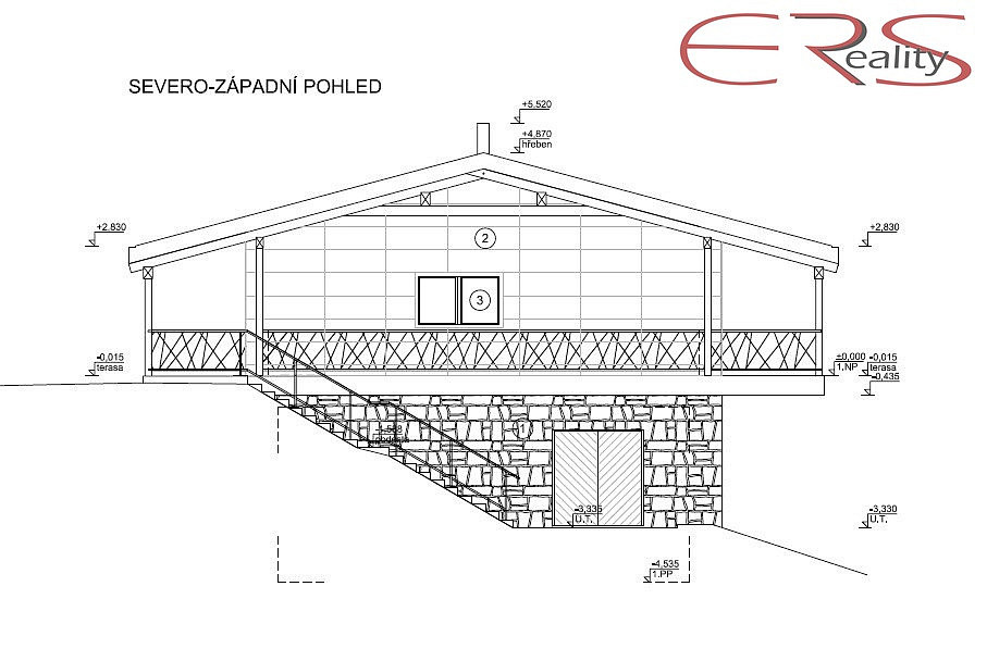 Prodej stavebního pozemku 3 446 m² – fotografie 3