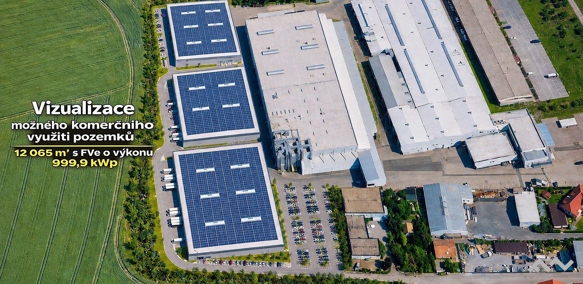 Prodej komerčního pozemku 12 065 m², Brno
