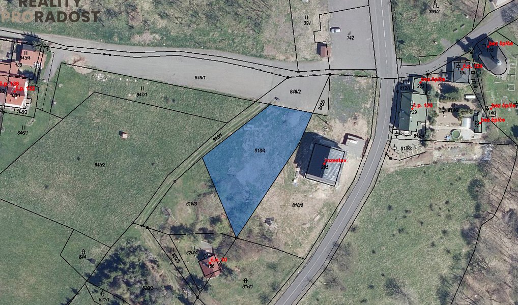 Prodej stavebního pozemku 1 397 m², Krupka – náhled fotky 4