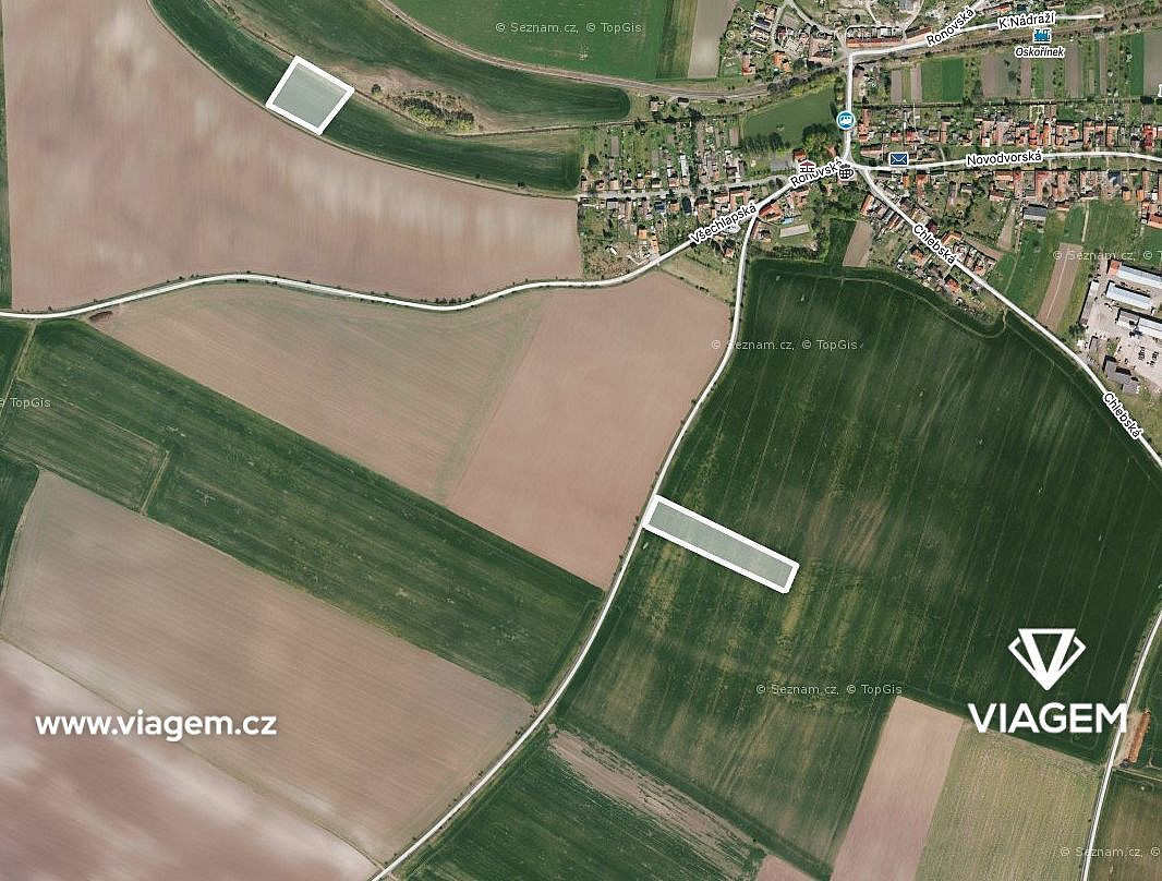 Prodej pole 2 001 m²
