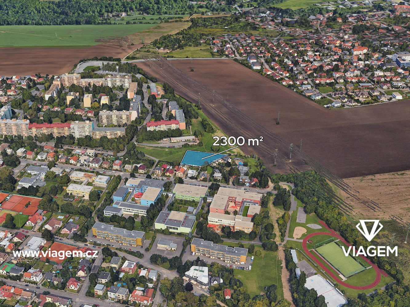 Prodej stavebního pozemku 2 300 m²