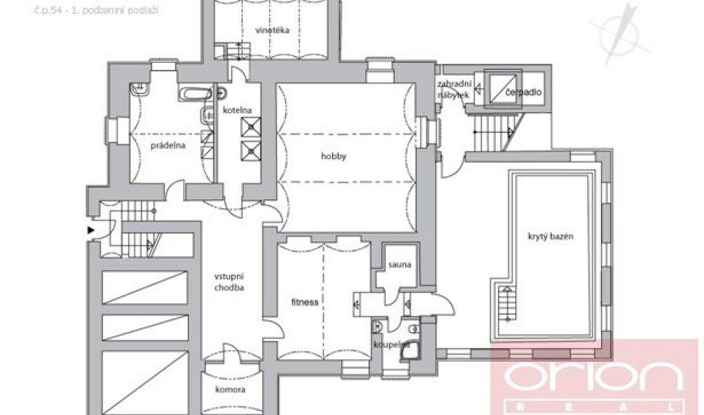 Pronájem domu 827 m² s pozemkem 8 770 m², Praha – náhled fotky 15