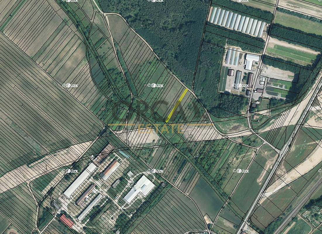 Pozemek v k. ú. Moravský Písek – pohled 2