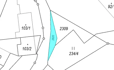 Dražba pozemku 48 m², Suchovršice