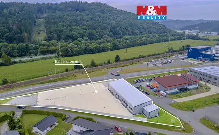 Pronájem obchodních prostor 511 m², Vsetín