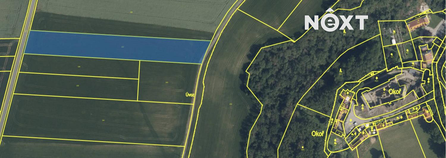 Prodej pole 3 567 m²
