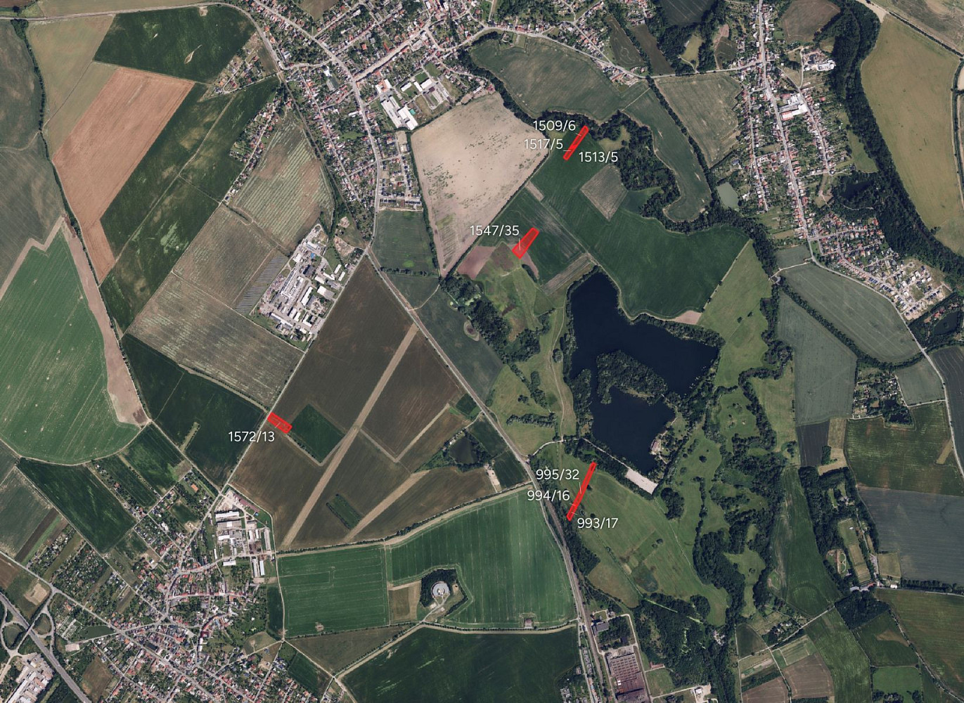Prodej pole 17 053 m²