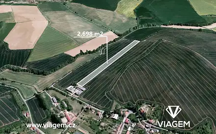 Prodej pole 2 698 m², Kroměříž