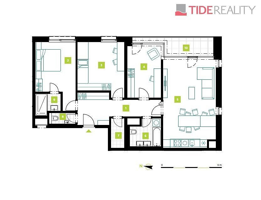 Prodej bytu 4+kk 113 m² — photo 3