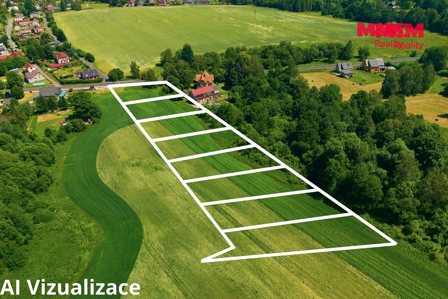 Prodej stavebního pozemku 8 665 m² – fotografie 2