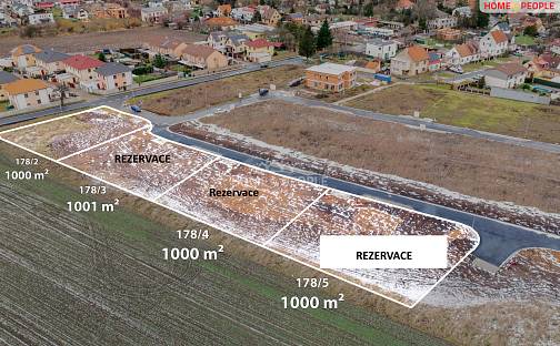 Prodej stavebního pozemku 1 000 m², Veleň - Mírovice, okres Praha-východ
