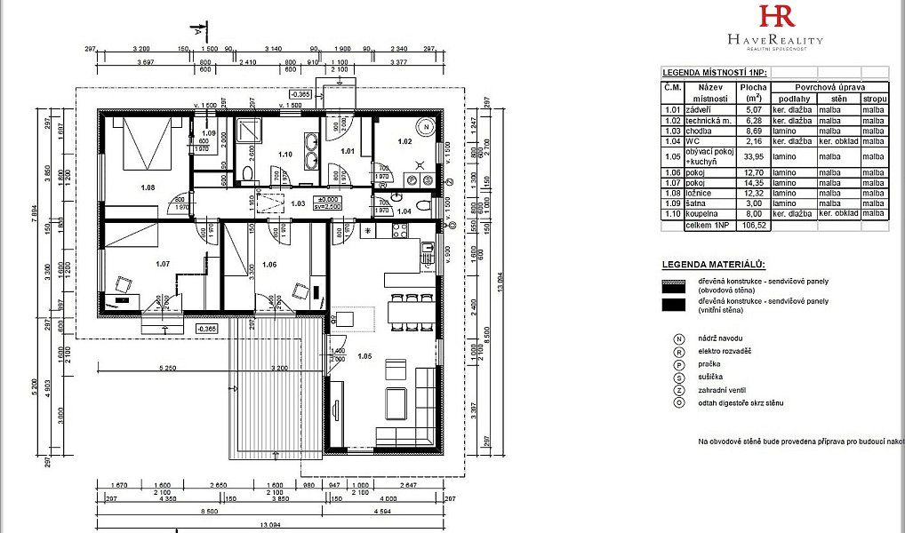 Prodej domu 106 m² s pozemkem 807 m², Řehenice – náhled fotky 27