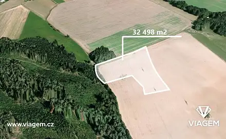 Prodej pole 2 031 m², Dlažov, okres Klatovy