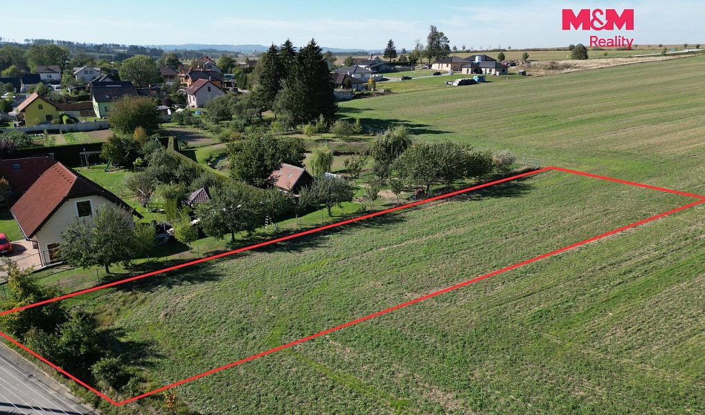 Prodej stavebního pozemku 1 145 m², Jamné – náhled fotky 2