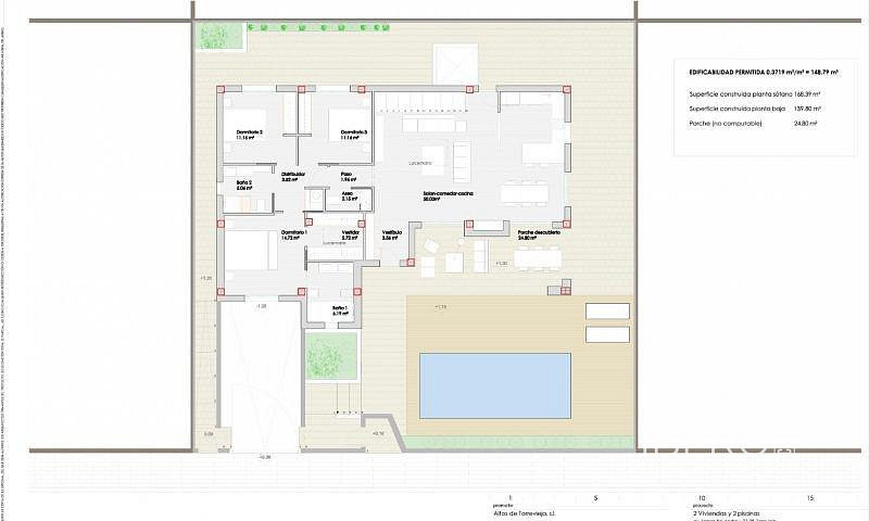 Casa 4+kk – Torrevieja, Urbanización Los Balcones - Vista 5