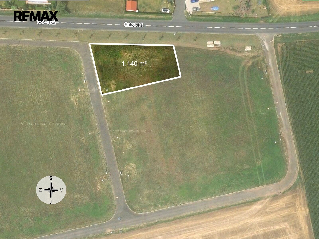 Prodej stavebního pozemku 1 140 m²
