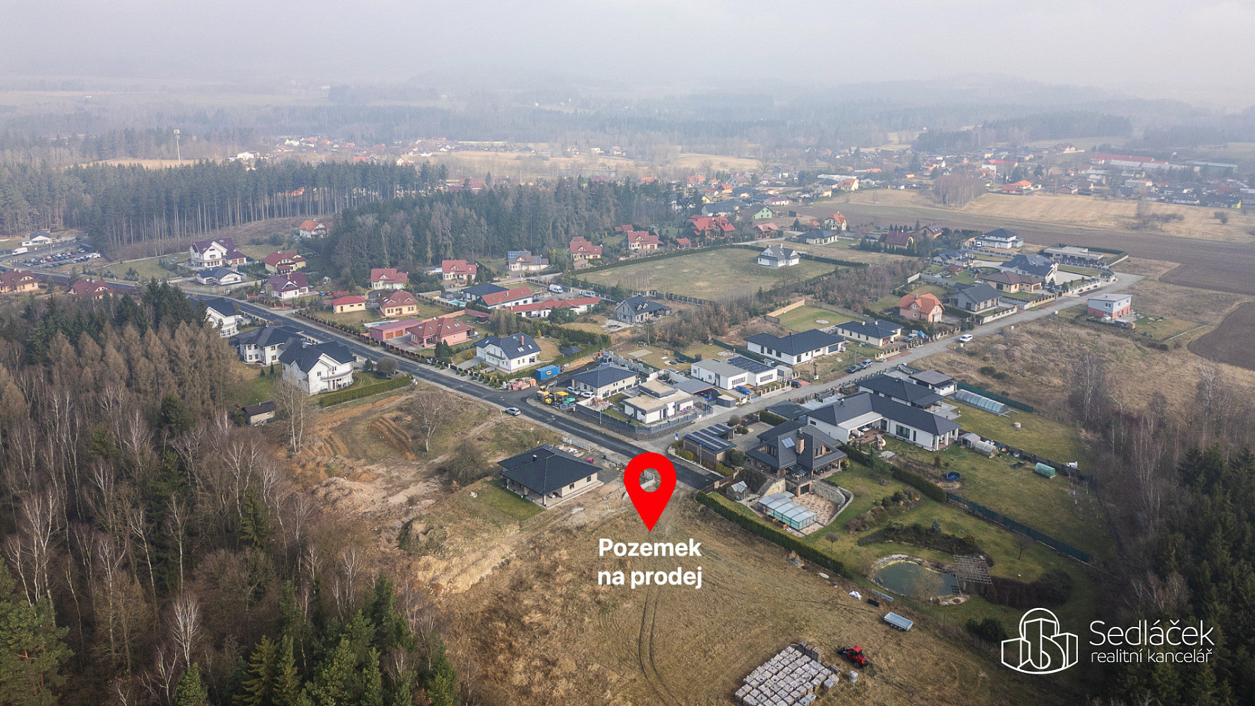 Prodej stavebního pozemku 1 994 m²