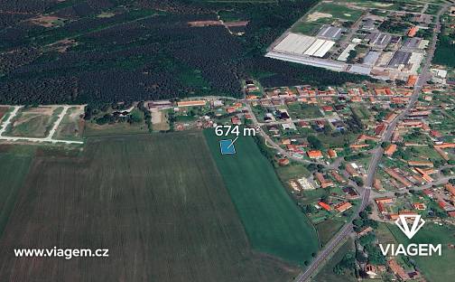 Prodej stavebního pozemku 168 m², Zvěřínek, okres Nymburk