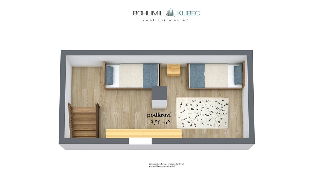 Pronájem chaty/chalupy 76 m² s pozemkem 318 m², Lipno nad Vltavou – náhled fotky 10