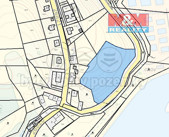 Prodej stavebního pozemku 6 533 m² – pohled 6