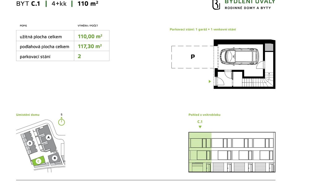 Prodej bytu 4+kk 117 m², Úvaly – náhled fotky 2
