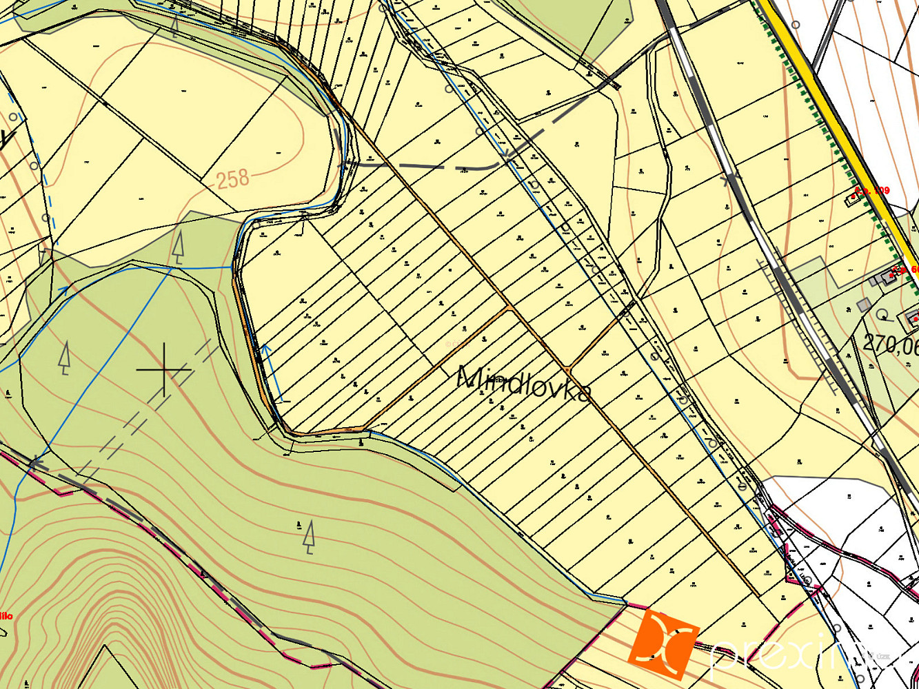 Prodej pole 46 m² – pohled 3