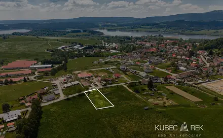 Prodej stavebního pozemku 1 559 m², Horní Planá, okres Český Krumlov