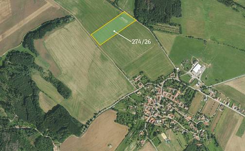 Prodej pole 16 538 m², Vanovice - Drválovice, okres Blansko