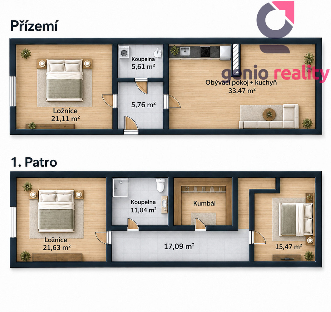 Prodej domu 130 m² s pozemkem 299 m² – fotografie 2
