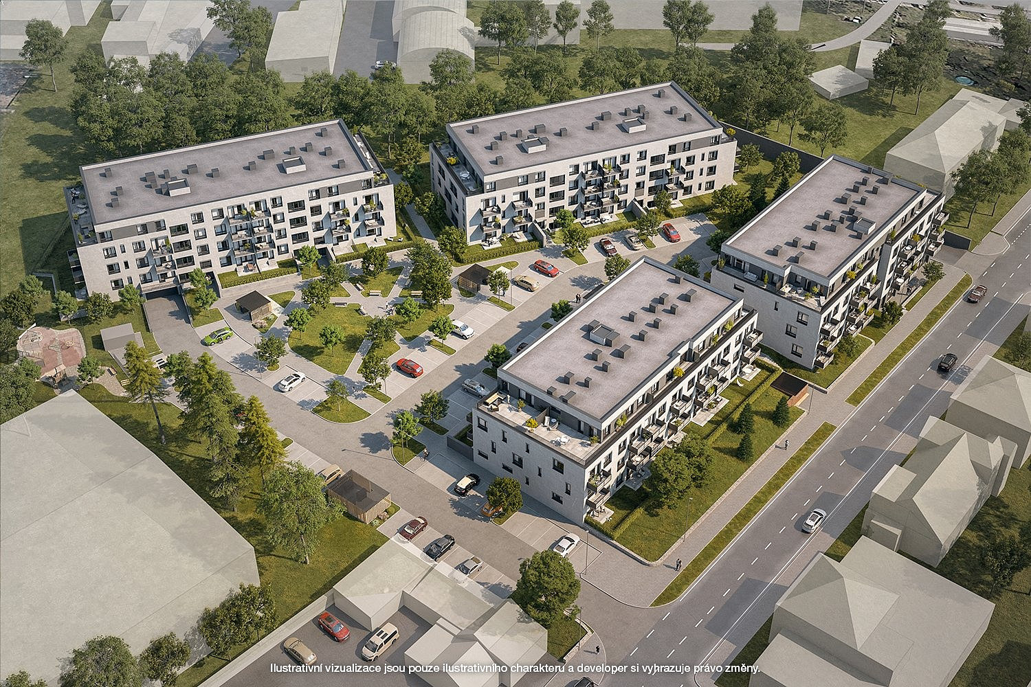Byt 3+kk – Kladno, Rozdělov – pohled 4