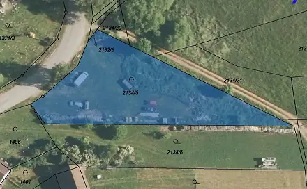 Prodej stavebního pozemku 1 843 m², Nová Ves