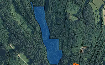 Prodej lesa 33 568 m², Ústí, okres Vsetín