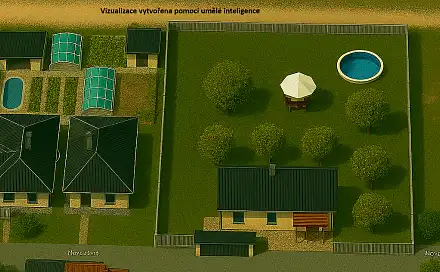 Prodej stavebního pozemku 1 035 m², Nová Čtvrť, Stařeč, okres Třebíč