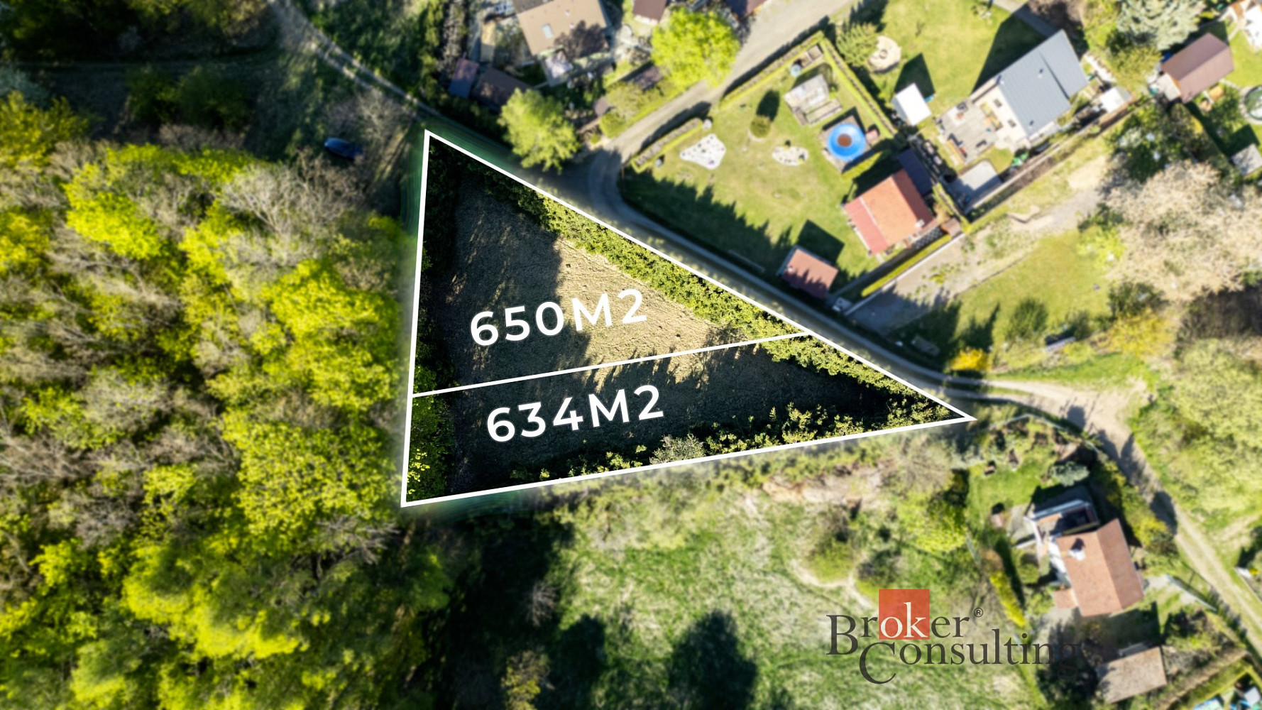 Prodej stavebního pozemku 1 284 m² – fotografie 3