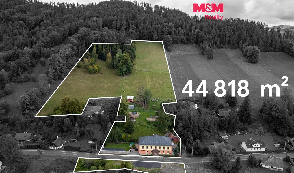 Prodej domu 550 m² s pozemkem 44 818 m², Holčovice – fotka 1 z 30