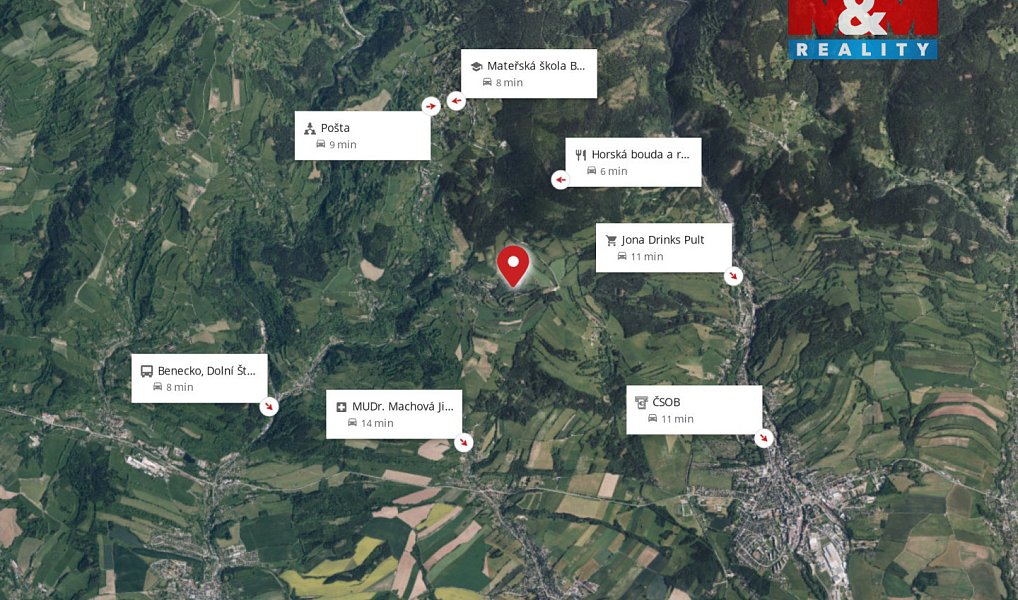 Prodej louky 1 557 m², Benecko – náhled fotky 11