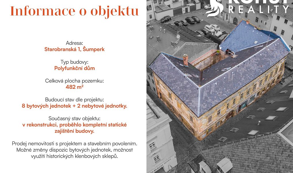 Prodej nájemního domu, činžáku 1 148 m², Šumperk – náhled fotky 8