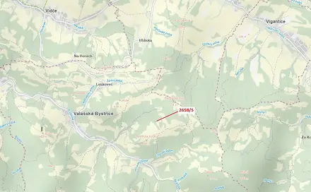 Dražba pozemku 216 m², Valašská Bystřice