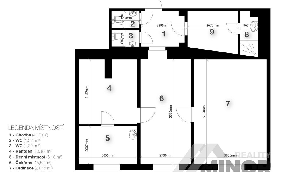 Pronájem kanceláře 69 m², Slaný – náhled fotky 5