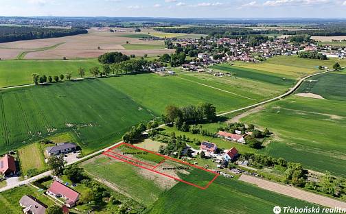 Prodej stavebního pozemku 901 m², Štěpánovice, okres České Budějovice