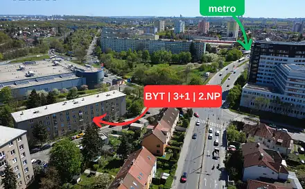 Prodej bytu 3+1 65 m²