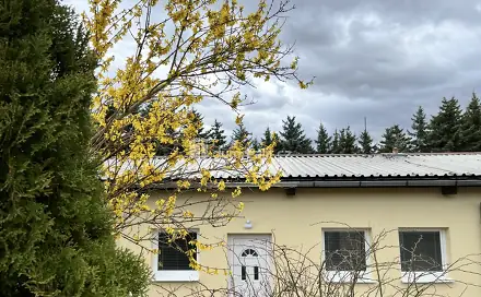 Pronájem bytu 1+kk 18 m², K zahradě, Kačice, okres Kladno