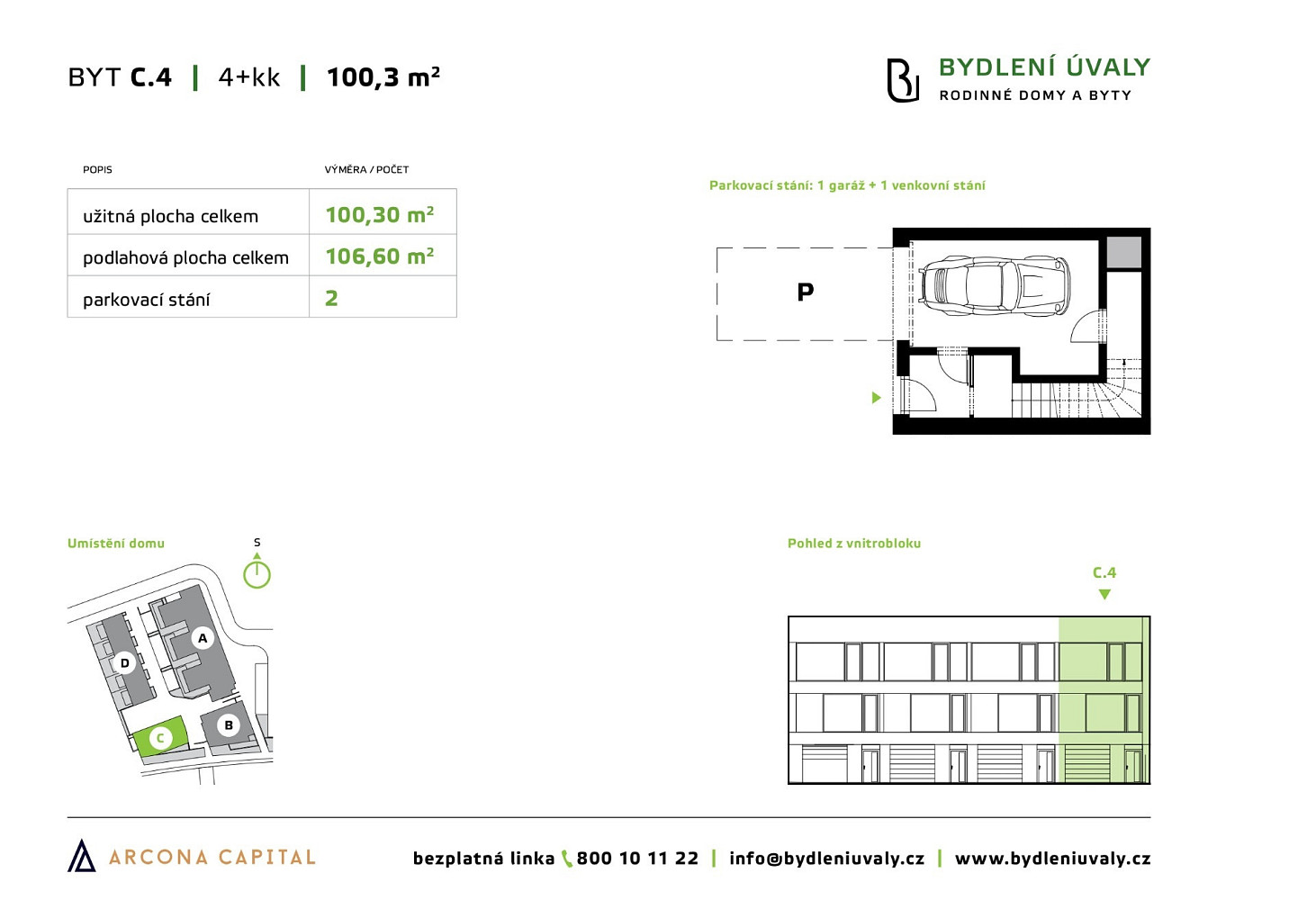 Prodej bytu 4+kk 107 m² - Widok 3