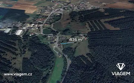 Prodej stavebního pozemku 436 m², Líté, okres Plzeň-sever
