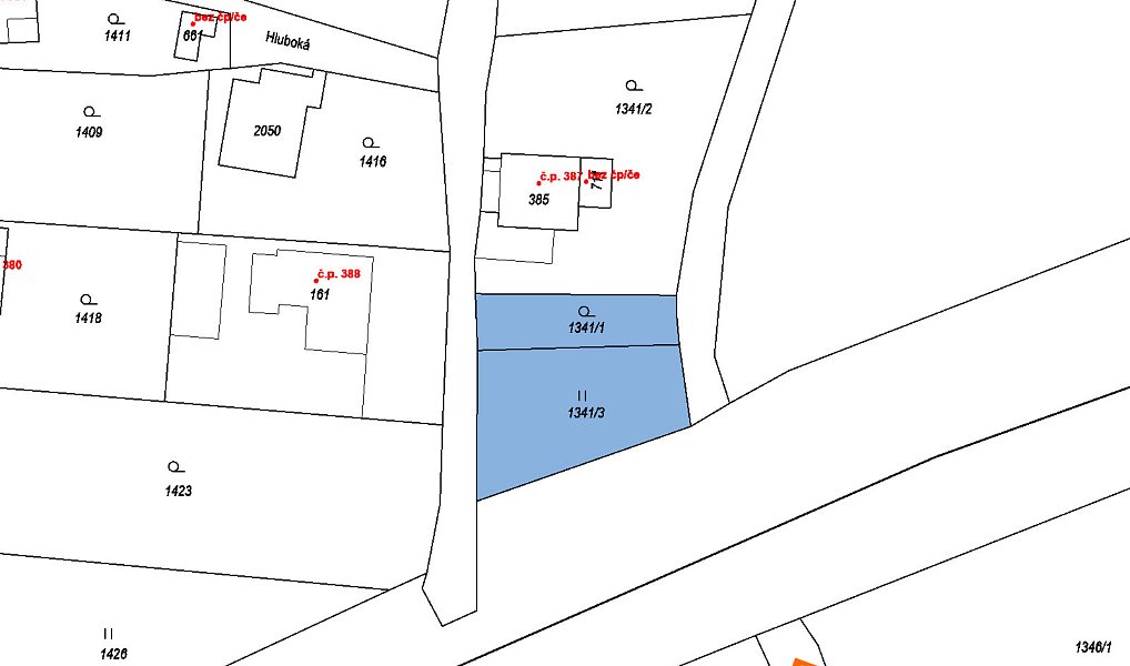 Prodej stavebního pozemku 199 m², Rumburk – náhled fotky 2