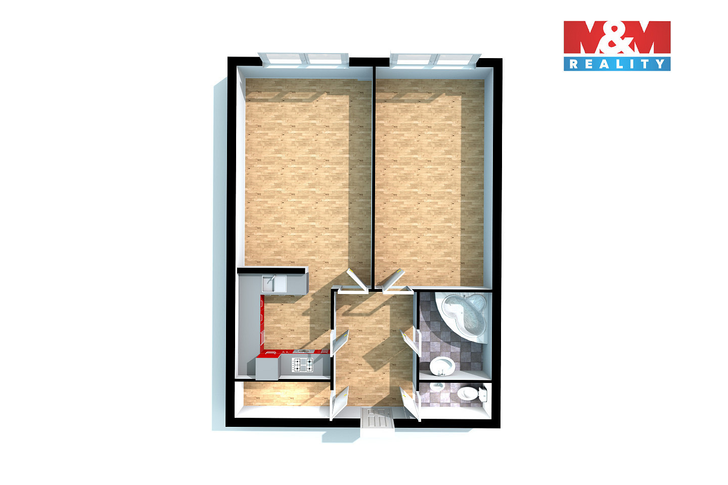 Prodej bytu 2+kk 65 m² — photo 3