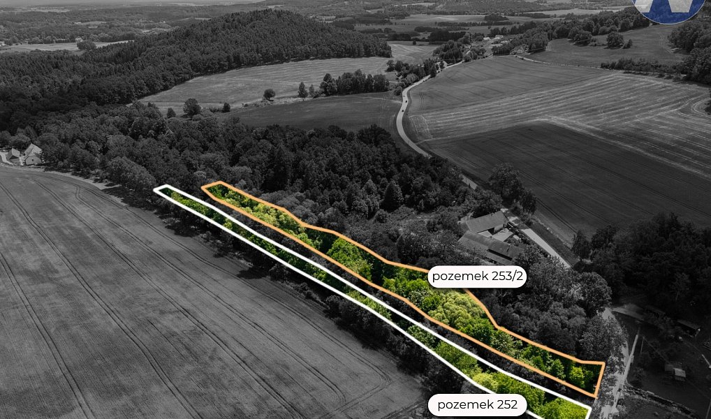 Prodej pozemku 7 891 m², Lhenice – náhled fotky 11